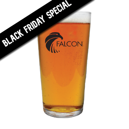 Falcon Conique Pint Glass